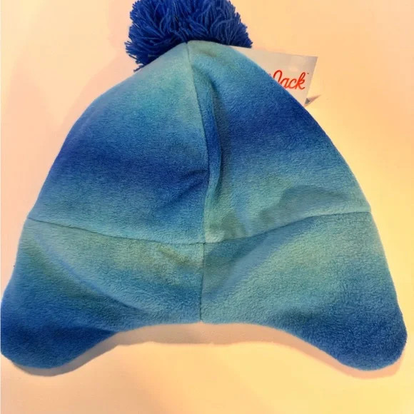 Cat & Jack Blue Gradient Kids Beanie Hat - Picture 3 of 3